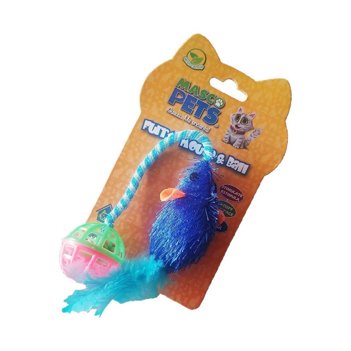 Furry Mouse & Ball