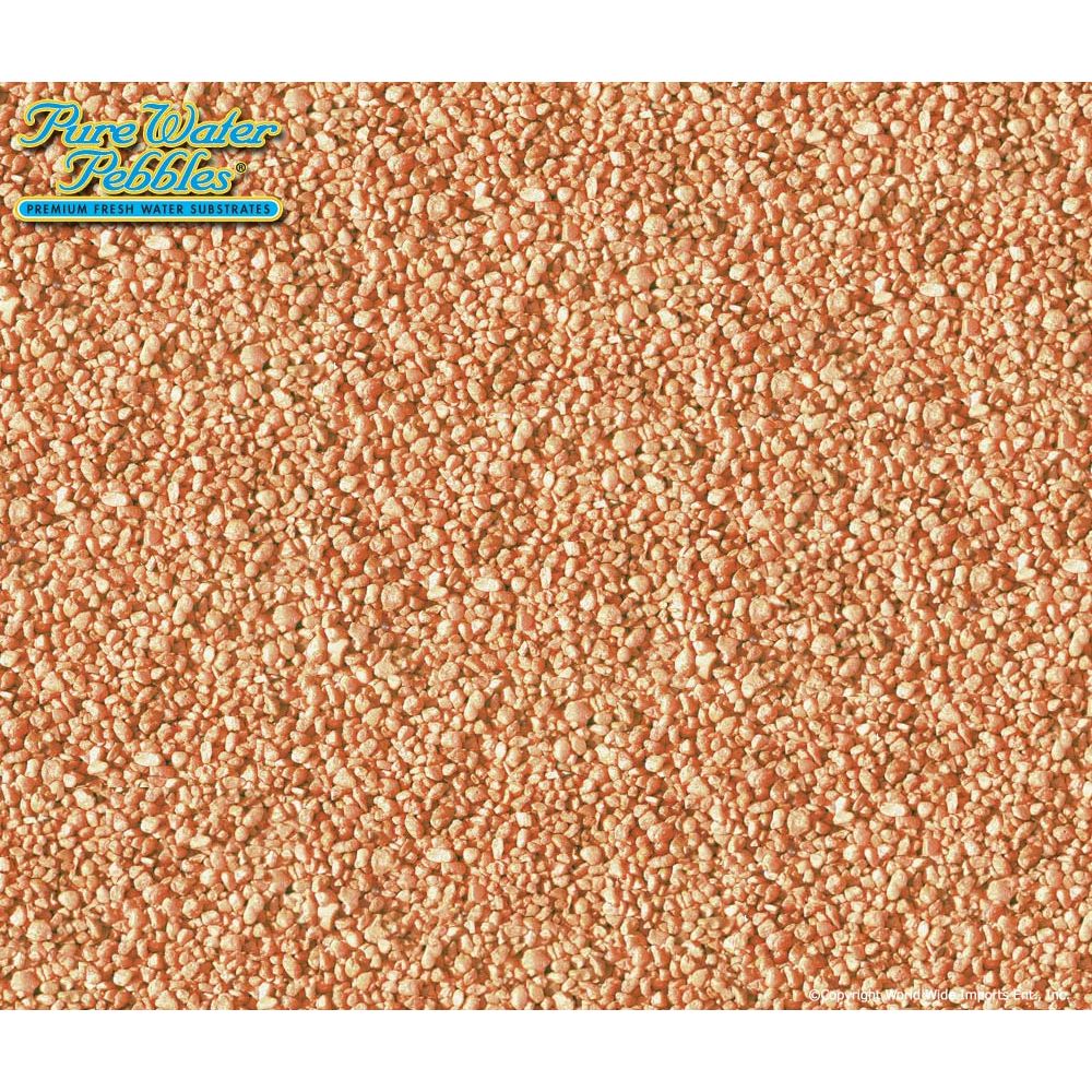 Neon Orange Aquarium Gravel