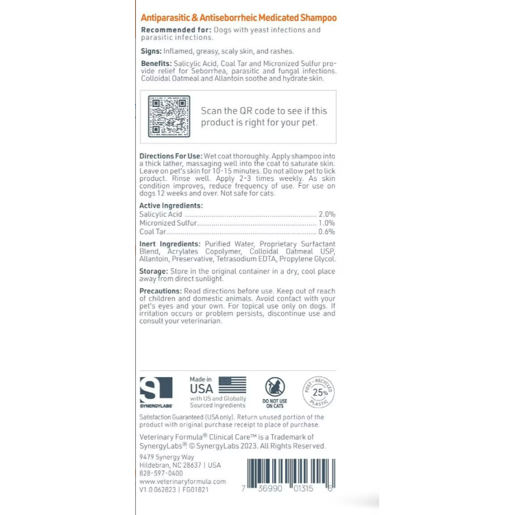 Veterinary Formula Antiseptic & Antifungal Medicated Spray