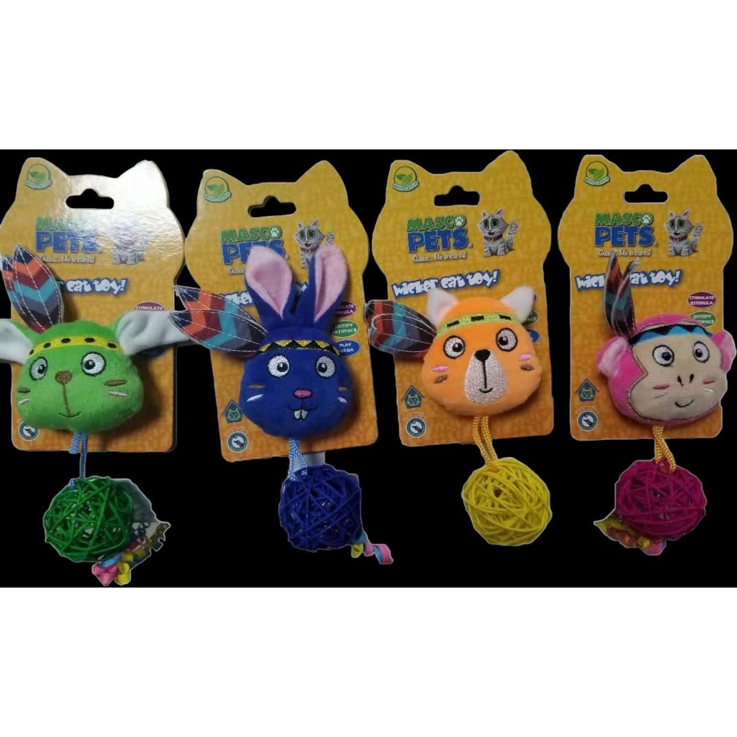 Wicker Cat Toy