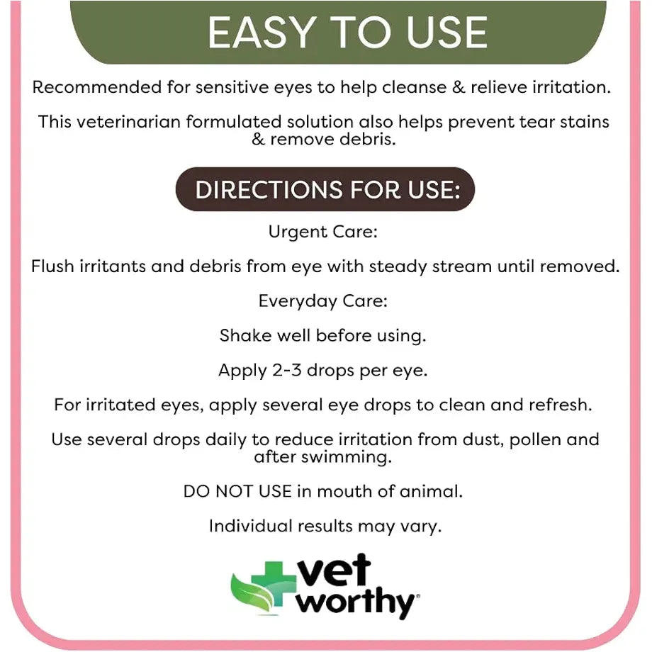 VW Sterile Eye Wash