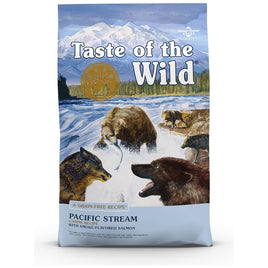 Taste of the Wild Pacific Stream Grain-Free Dry Dog Food with Smoke-Flavored Salmon