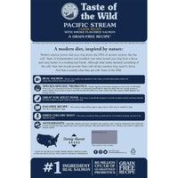 Taste of the Wild Pacific Stream Grain-Free Dry Dog Food with Smoke-Flavored Salmon