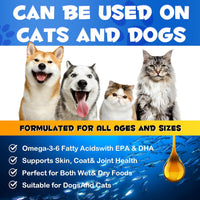 Salmon Oil for Dogs & Cats