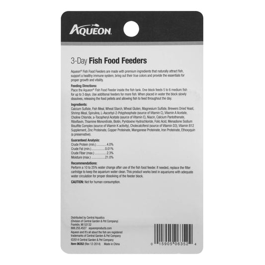 Aqueon Fish Food Feeders
