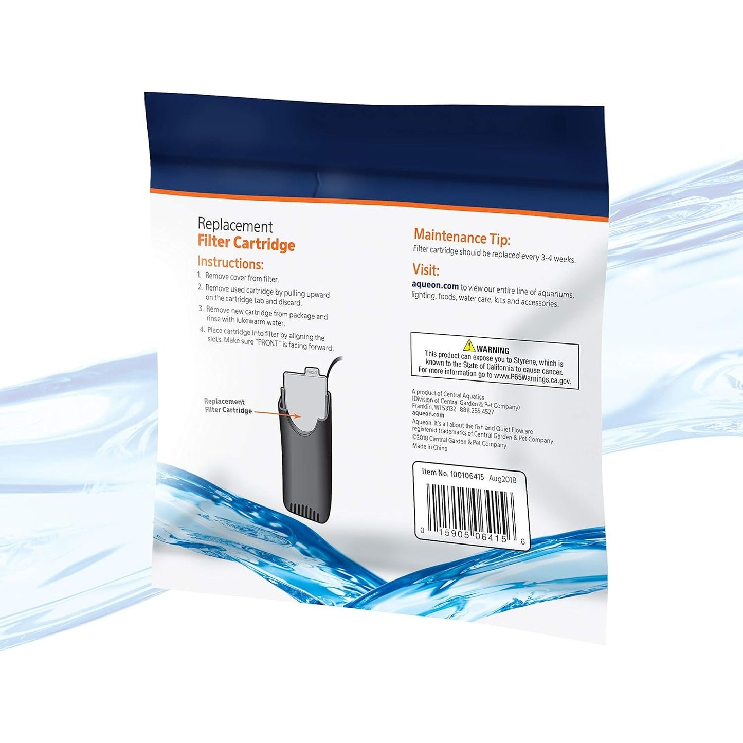 Aqueon Filter Cartridge XS 3Pack
