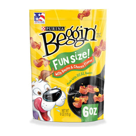 Purina Beggin Fun Size with Bacon & Cheese Flavor