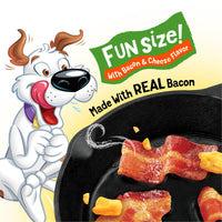 Purina Beggin Fun Size with Bacon & Cheese Flavor