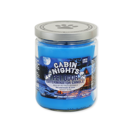 Cabin Nigths Pet Odor Exterminator Candle