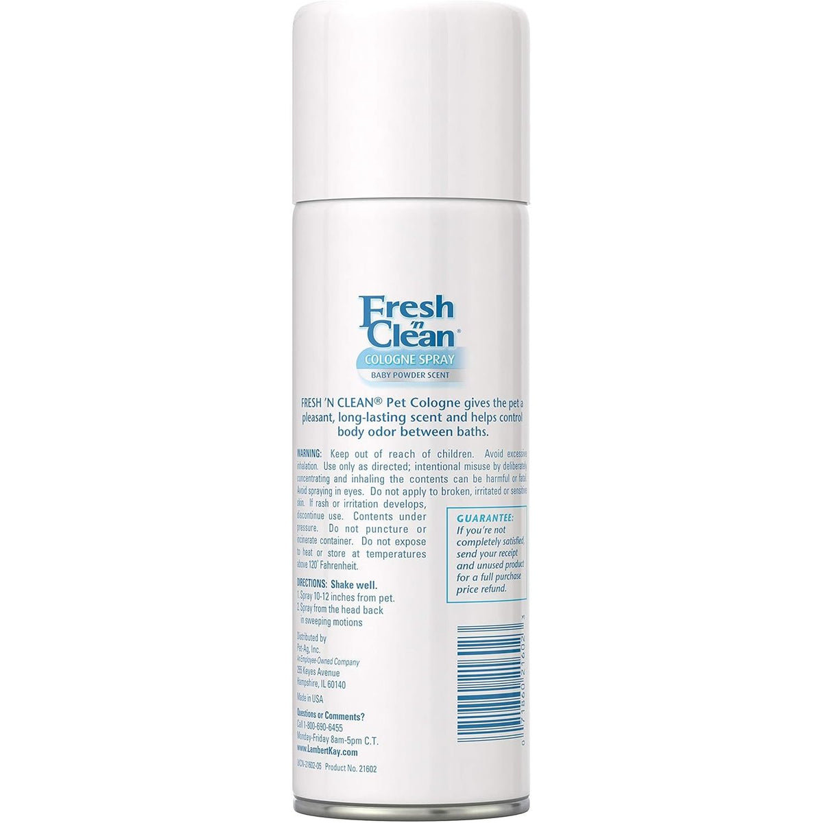 Fresh ’n Clean Cologne Spray Baby Powder
