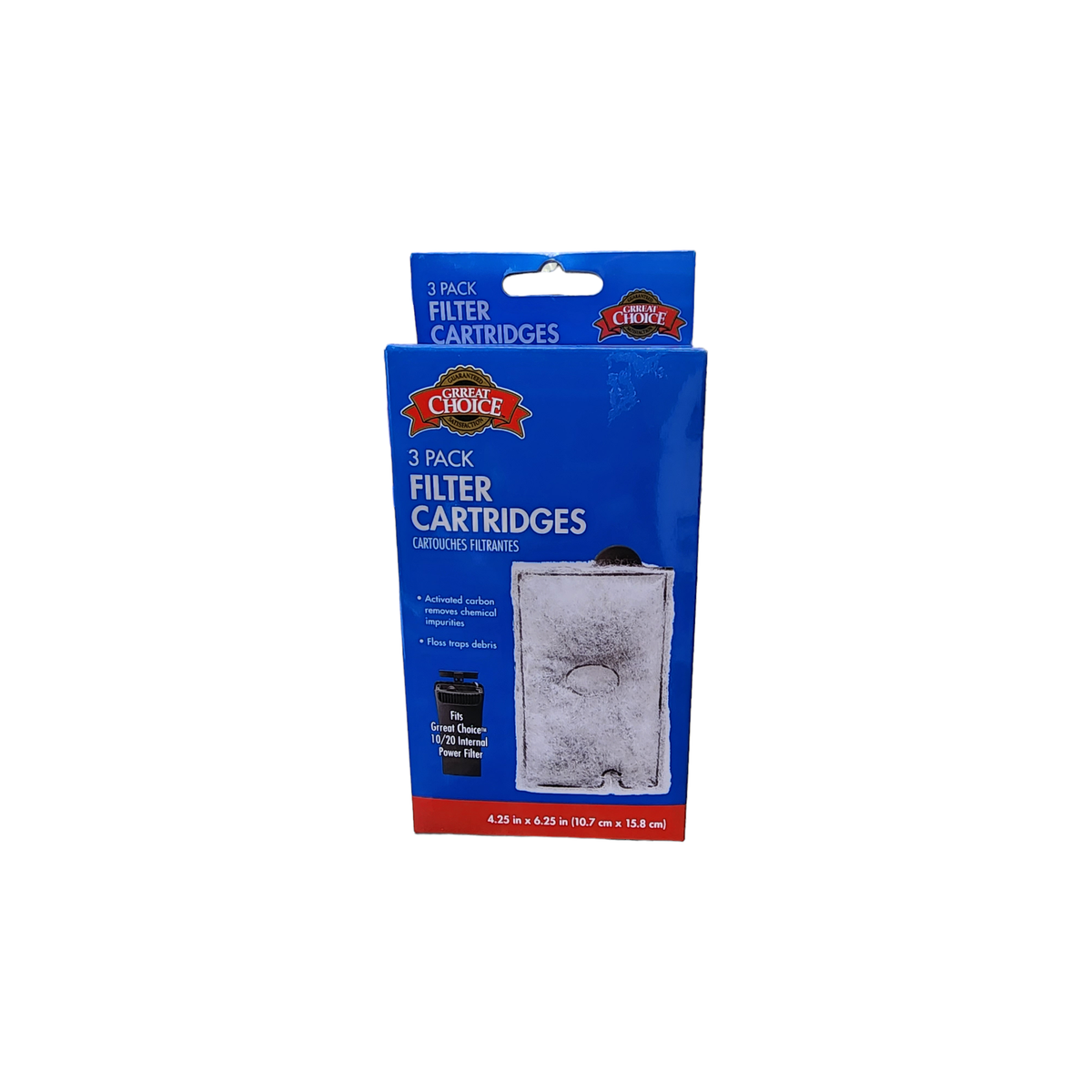 Great Choice 3 Pack Filter Cartridge 10/20