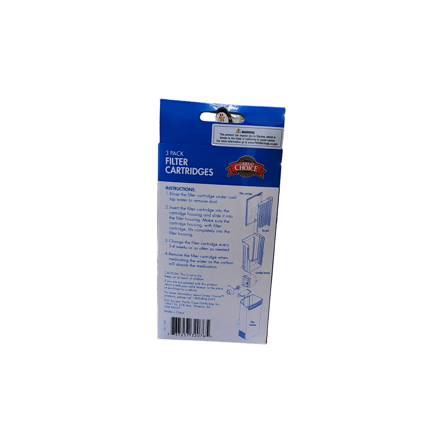 Great Choice 3 Pack Filter Cartridge 10/20
