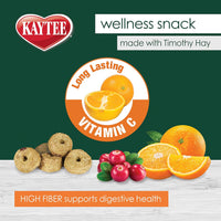 Kaytee Baked Wellness Snacks with Vitamin C Cranberry and Orange