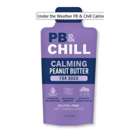 Under the Weather Calming Peanut Butter for Dogs