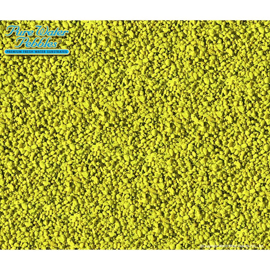 Neon Yellow Aquarium Gravel