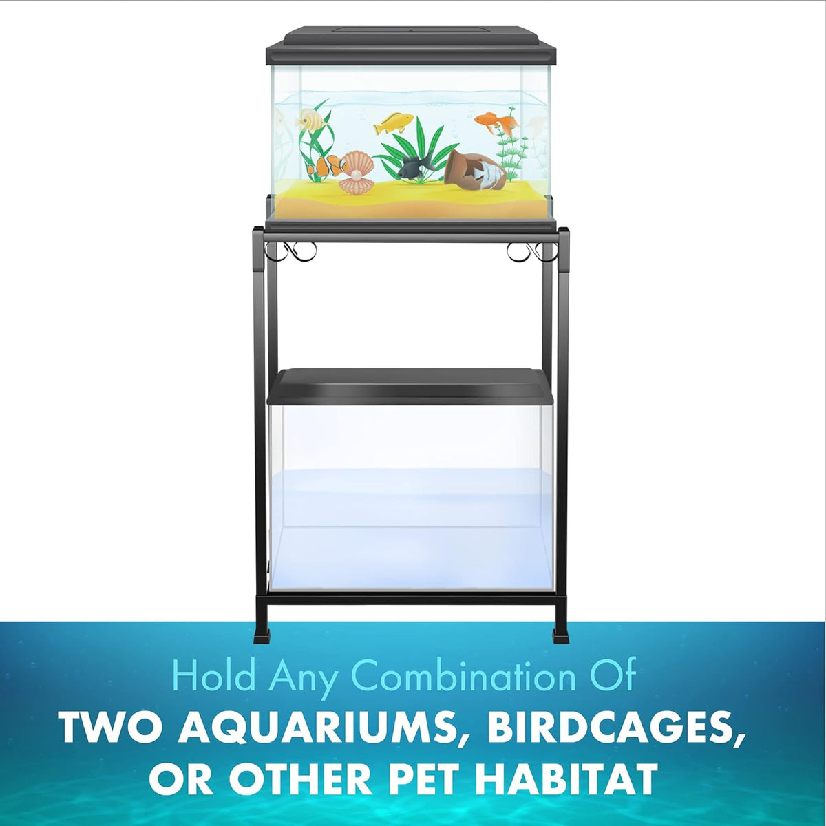 10 Gallon Double Aquarium Stand