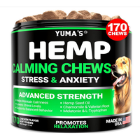 YUMA'S Hemp Calming Chews for Dogs - Advanced Dog Calming Treats