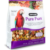 ZuPreem Pure Fun Bird Food for Large Birds, 2 lb