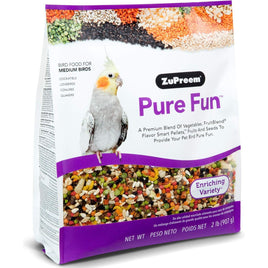 ZuPreem Pure Fun Bird Food for Medium Birds, 2 lb
