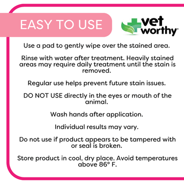 VW Tear Stain Pads