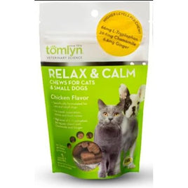 Tomlyn Relax and Calm Chews for Cats and Small Dogs